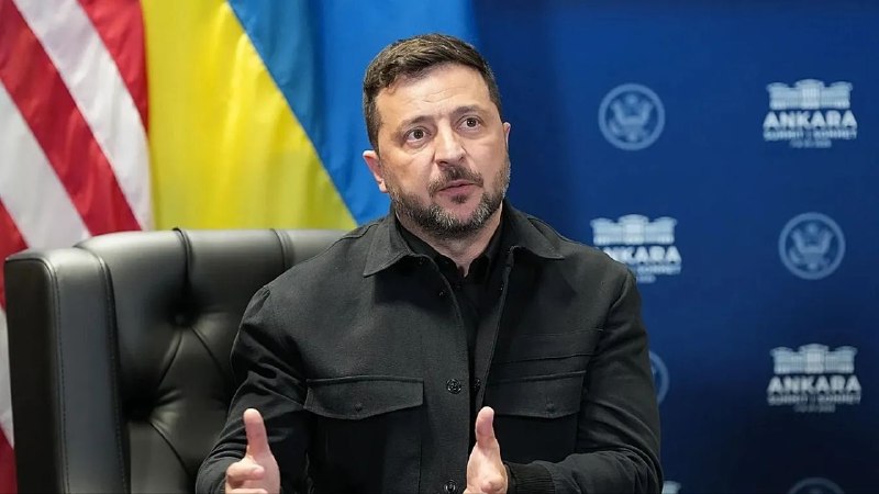 Владимир Зеленский на пресс-конференции, говорит о мобилизации в России