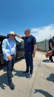 Никол Пашинян на стройке детского сада в селе Ехегнаван, община Веди