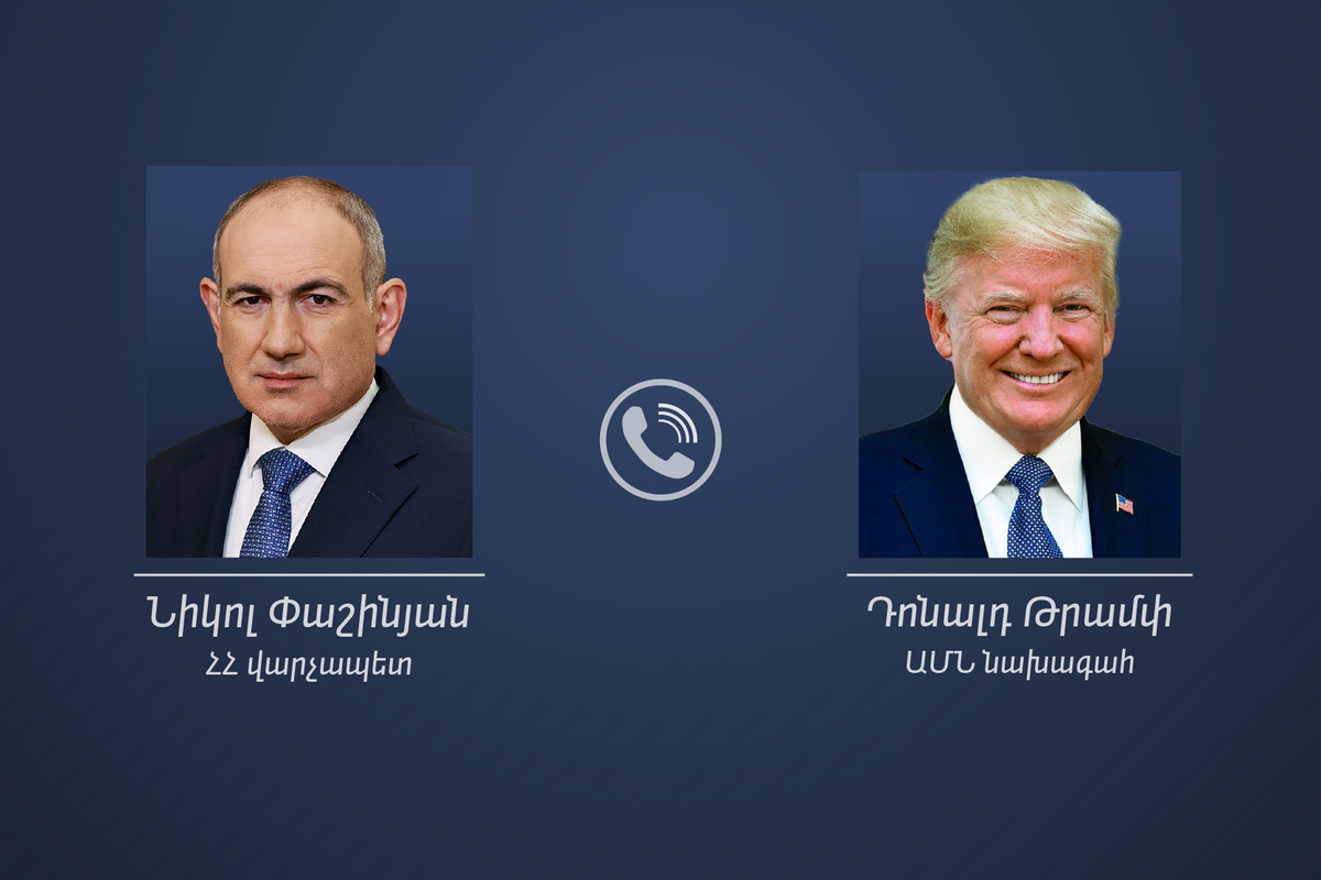 Телефонный разговор Пашиняна и Трампа