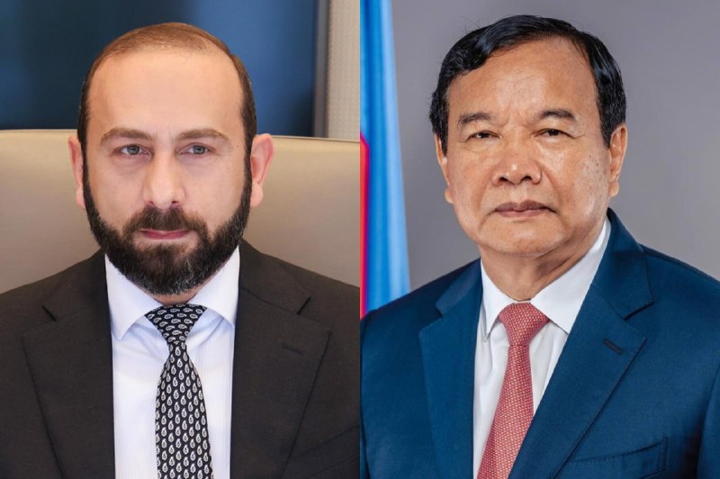 Глава МИД Камбоджи поздравил Арарата Мирзояна с переназначением