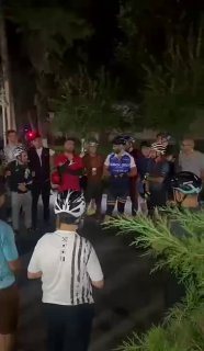 Никол Пашинян на велопробеге в Вайке (Вайоц-Дзор)