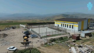 Строительство школы в селе Ишханасар Сюникской области