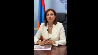 Министр здравоохранения Анаит Аванесян на выборах в Вайке