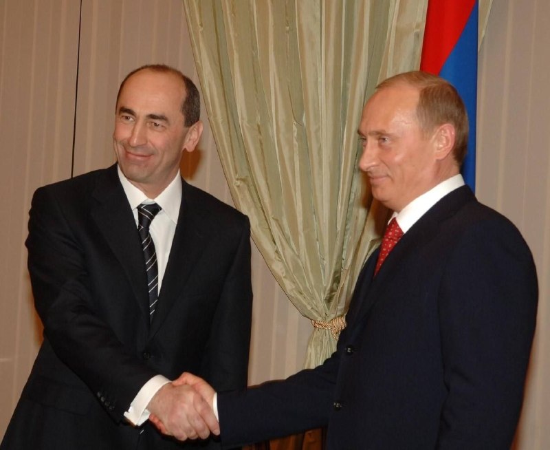 Владимир Путин и Роберт Кочарян