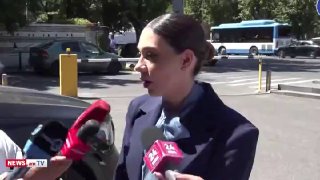 Министр юстиции РА Србуи Галян на брифинге в Вайке