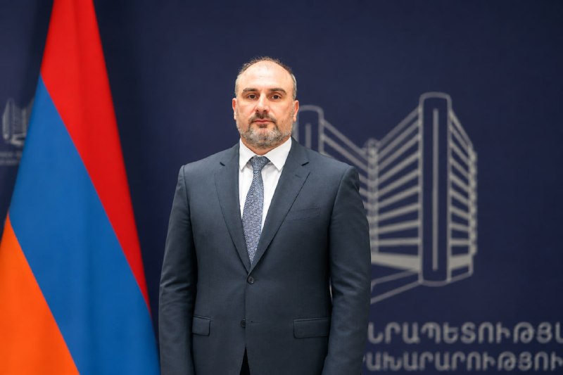 Арам Хачатрян, новый замминистра экономики Армении, уроженец Вайка