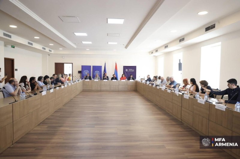 Круглый стол по запуску EUPM Armenia в Вайке с участием представителей МИД Армении и ЕС
