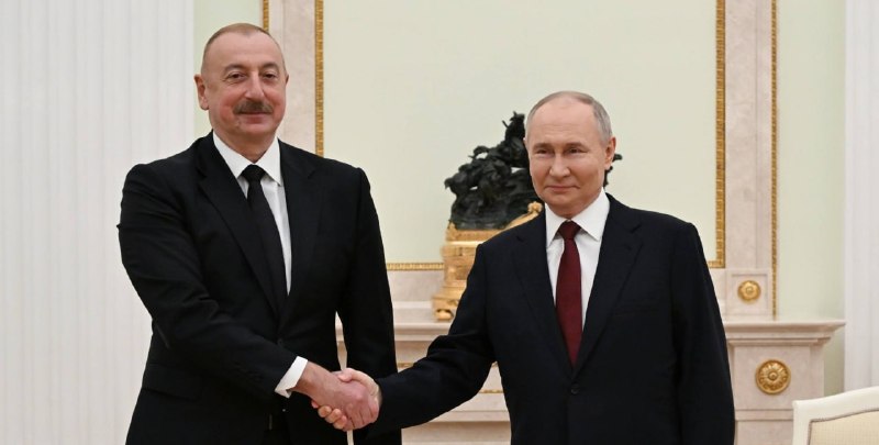 Телефонный разговор президентов России и Азербайджана Путина и Алиева