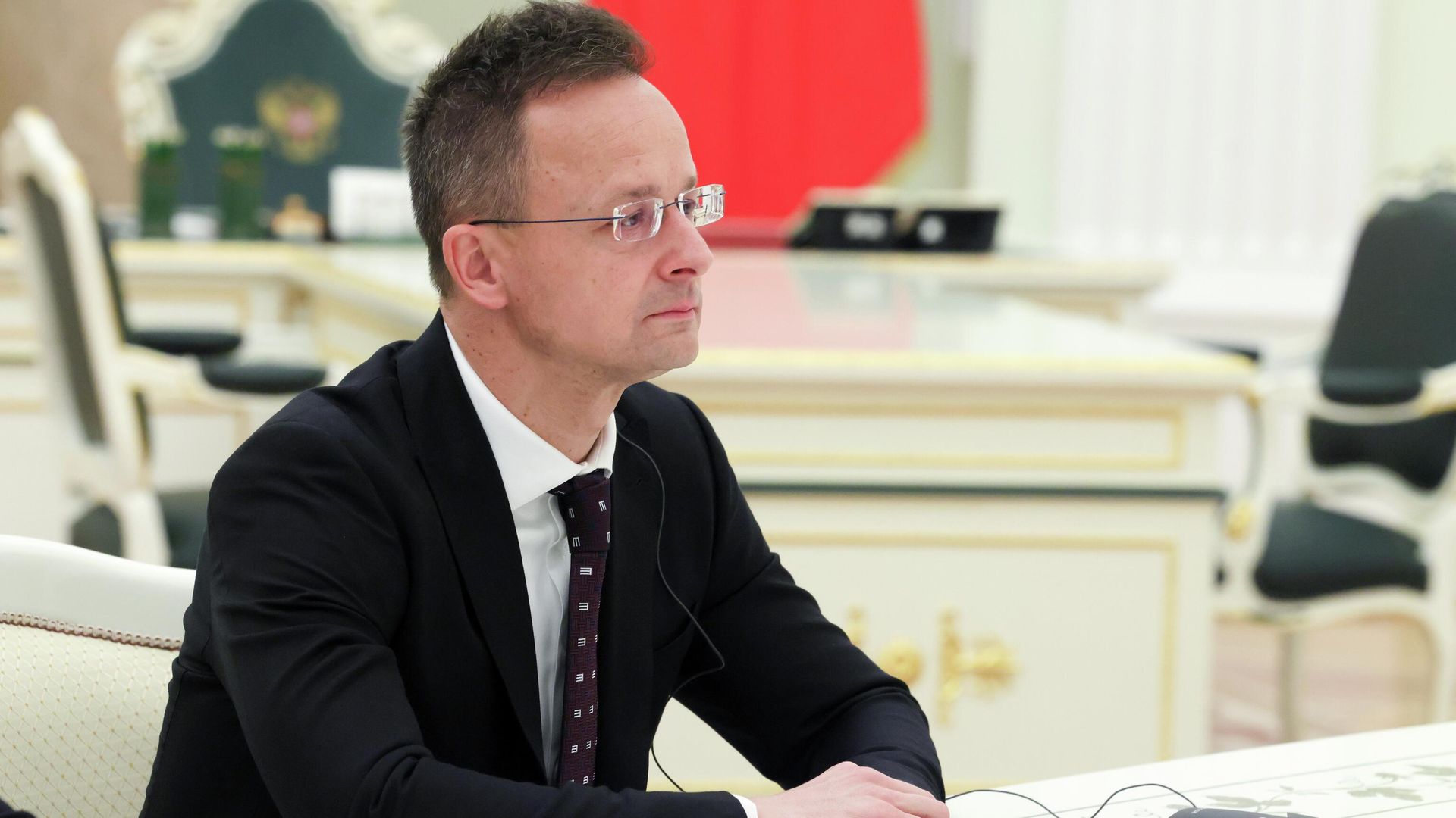 Петер Сийярто, бывший министр иностранных дел Венгрии, в Вайке