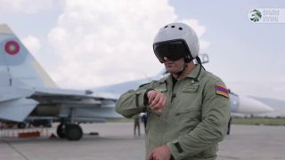 Учебные полеты пилотов Армии Республики Армения — репортаж «Зинуж Медиа»
