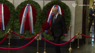 Траурная церемония прощания с экс-министром обороны Сергеем Ивановым в Москве