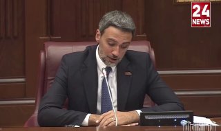 Заседание Национального Собрания Армении, обсуждаются выборы мэра Вайка