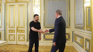 Встреча Зеленского и Байрамова в Киеве
