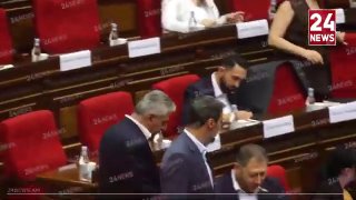 Здание парламента Армении, где произошел инцидент с депутатом Казаряном