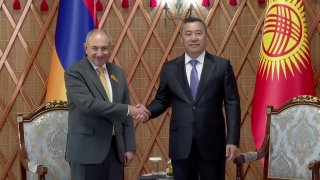 Встреча Пашиняна и Жапарова в Вайке