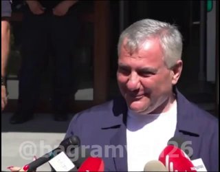 Кандидат в мэры Вайка на предвыборном мероприятии