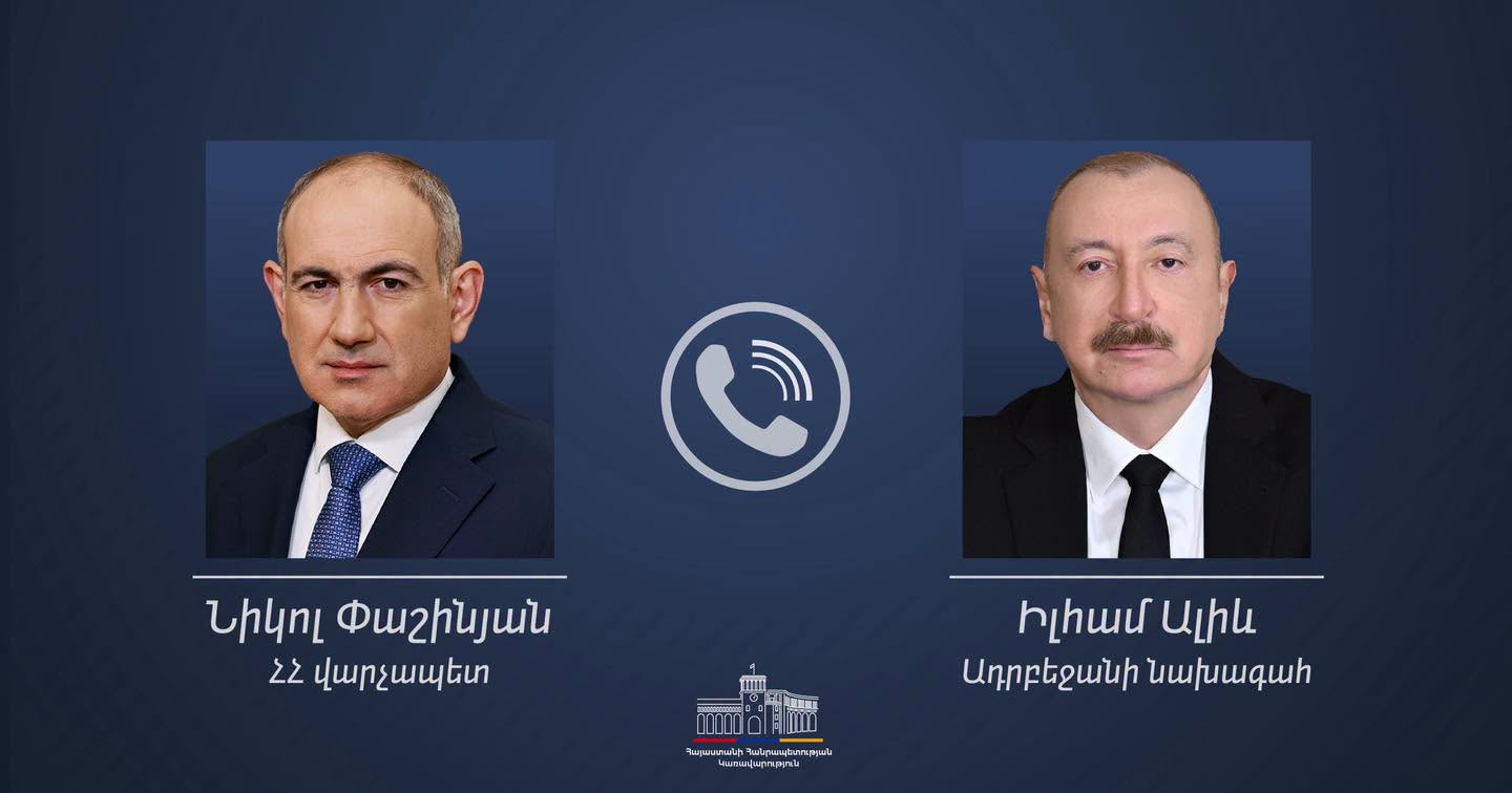 Премьер Армении и президент Азербайджана обсудили вопросы по телефону