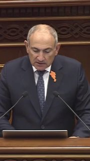 Никол Пашинян на встрече в Вайке