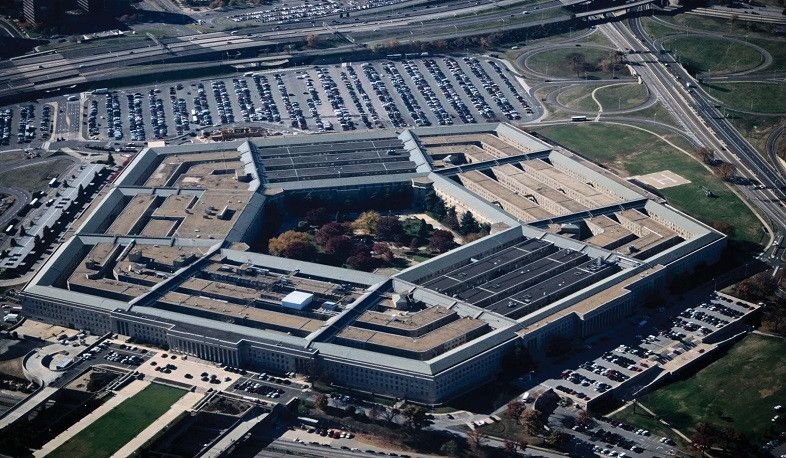 Здание Пентагона в США