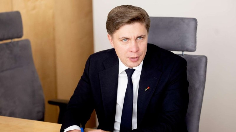 Миндаугас Синкявичюс на заседании парламента Литвы, Вильнюс
